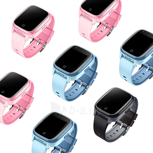 Bērnu pulkstenis Wotchi Kids Tracker Smartwatch D32 - Pink paveikslėlis 6 iš 9