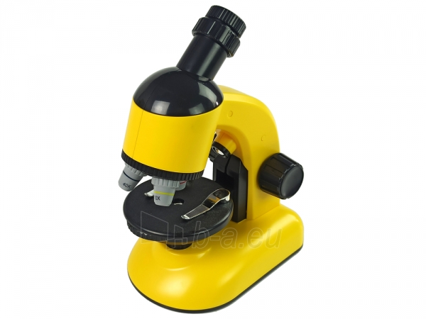Vaikiškas mikroskopas su priedais, geltonas paveikslėlis 4 iš 5