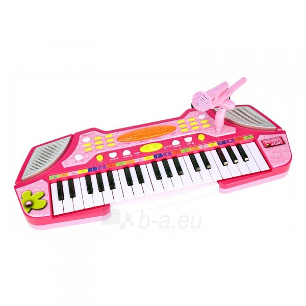 Vaikiškas pianinas Electronic Keyboard with microphone paveikslėlis 1 iš 2