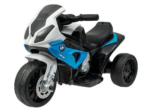 Vaikiškas triratis motociklas „BMW" , mėlynas paveikslėlis 2 iš 11