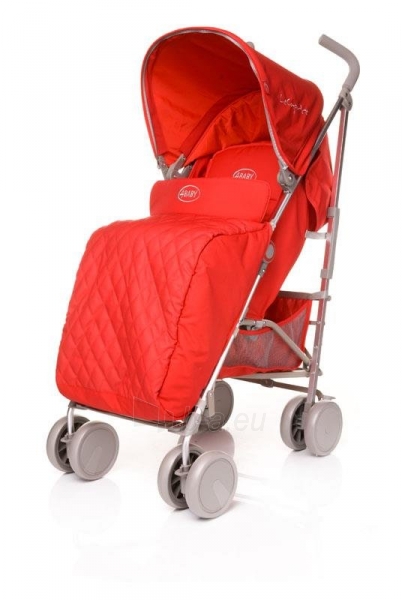 Vaikiškas vežimėlis Le Caprice, raudonas paveikslėlis 1 iš 2