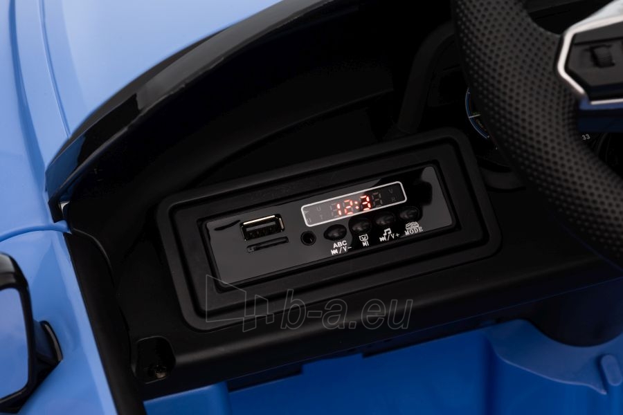 Vaikiškas vienvietis elektromobilis - Audi E GT, mėlynas paveikslėlis 13 iš 15