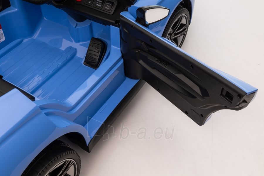 Vaikiškas vienvietis elektromobilis - Audi E GT, mėlynas paveikslėlis 10 iš 15