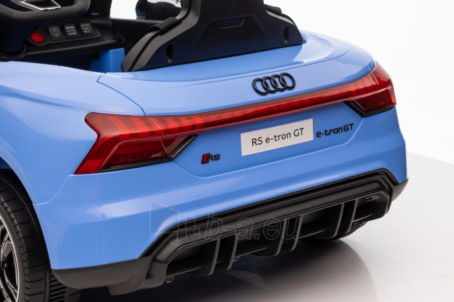 Vaikiškas vienvietis elektromobilis - Audi E GT, mėlynas paveikslėlis 7 iš 15