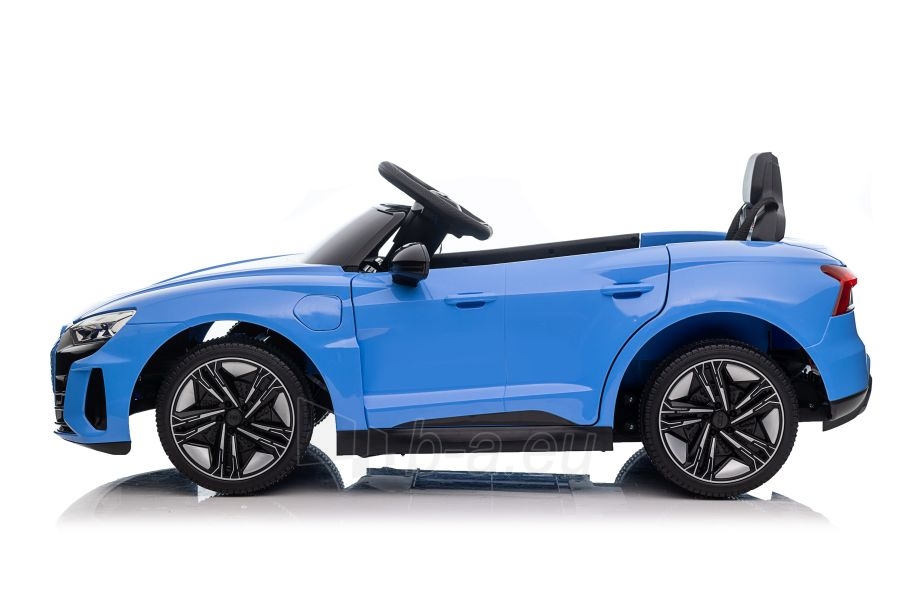 Vaikiškas vienvietis elektromobilis - Audi E GT, mėlynas paveikslėlis 6 iš 15