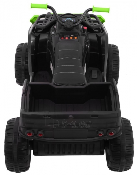 Vaikiškas vienvietis keturratis - Quad ATV, juodai žalias paveikslėlis 13 iš 13