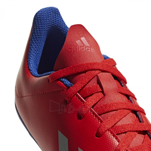 Vaikiški futbolo bateliai adidas X 18.4 FxG JR czerwone BB9379 paveikslėlis 5 iš 7