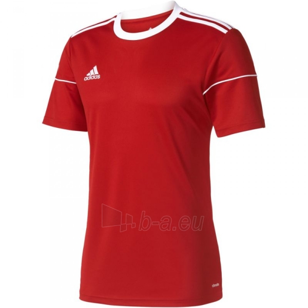 Vaikiški futbolo marškinėliai adidas Squadra 17 Junior raudona paveikslėlis 1 iš 3