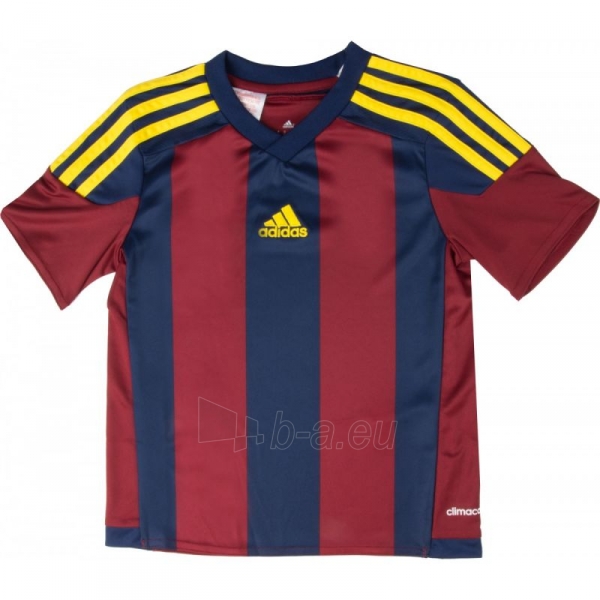 Vaikiški futbolo marškinėliai adidas Striped 15 Junior S16141 paveikslėlis 1 iš 3