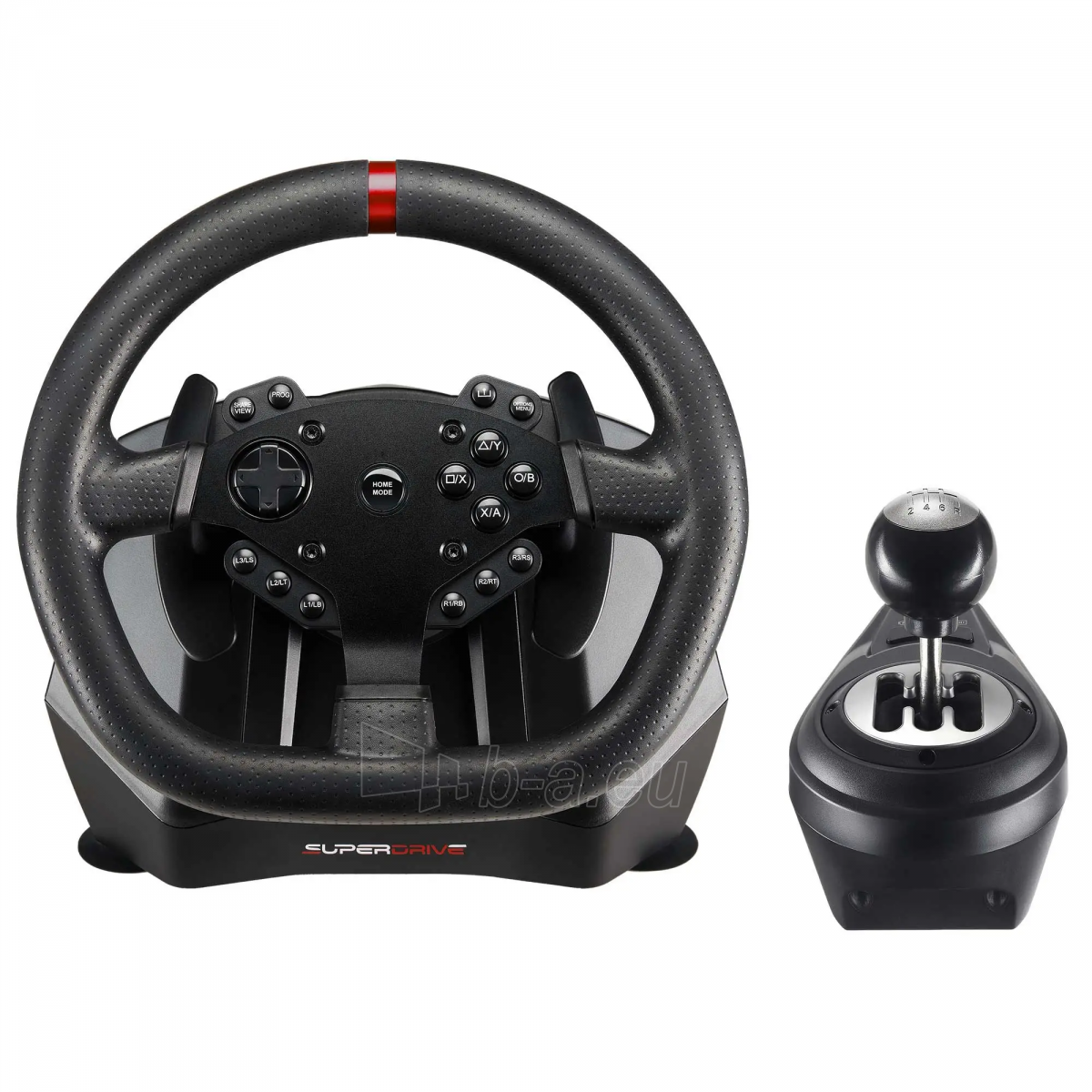 Vairalazdė Subsonic Superdrive GS 950-X Racing Wheel (PC/PS4/XONE/XSX) paveikslėlis 4 iš 10
