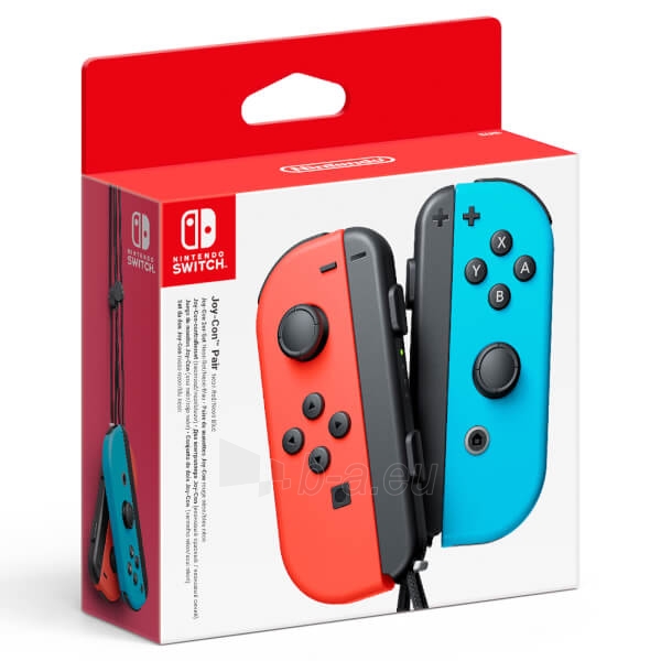 Vairamentė Nintendo Switch Joy-Con Pair Red & Blue paveikslėlis 5 iš 5