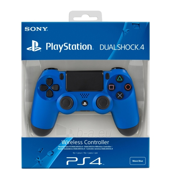 Vairamentė Sony Dualshock4 Wireless Controller PS4 blue paveikslėlis 1 iš 5