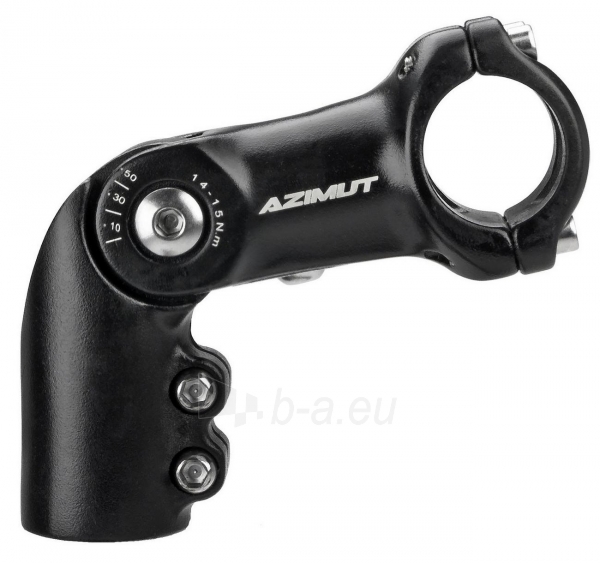 Vairo iškyša Azimut Ahead Extension adjustable 31.8x28.6mm 105mm black (1014) paveikslėlis 1 iš 3
