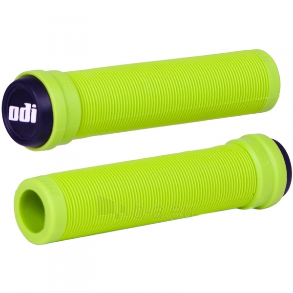 Vairo rankenėlės ODI Soft Longneck BMX Flangless 134mm Chartreuse / paveikslėlis 1 iš 2