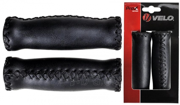 Vairo rankenėlės Velo ProX VLG-617A 127mm eco-leather BLACK paveikslėlis 1 iš 1