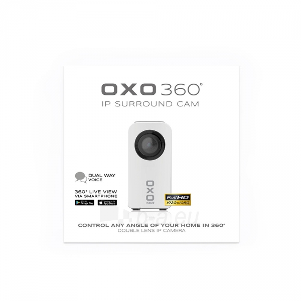 Vaizdo kamera GoXtreme OXO 360° IP Cam 56200 paveikslėlis 6 iš 7
