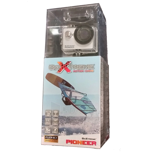Video camera GoXtreme Pioneer 20139 paveikslėlis 1 iš 2