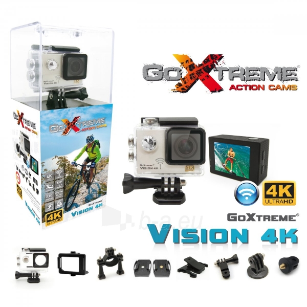 Vaizdo kamera GoXtreme Vision 4K 20129 paveikslėlis 6 iš 6