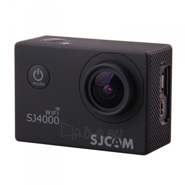 Video camera SJCAM SJ4000 WiFi black paveikslėlis 1 iš 3