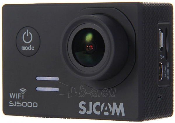 Video camera SJCAM SJ5000 WiFi black paveikslėlis 1 iš 7