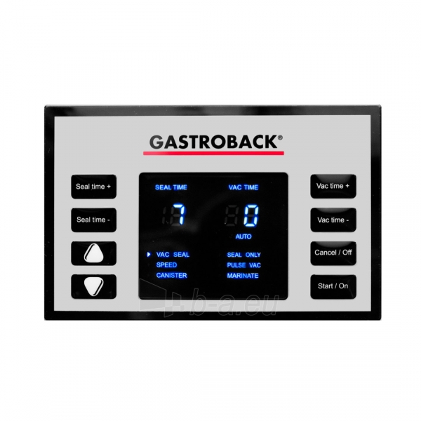 Vakumatorius Gastroback Design Advanced Professional 46016 paveikslėlis 2 iš 2