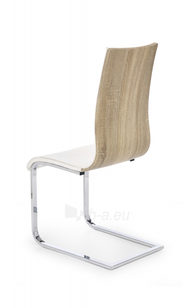 Valgomojo kėdė K104 balta / sonoma paveikslėlis 2 iš 2