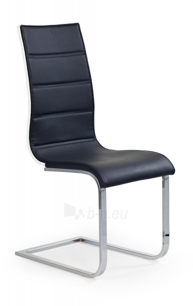 Valgomojo kėdė K104 juoda paveikslėlis 1 iš 2
