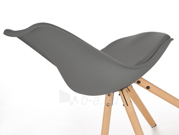 Valgomojo kėdė K201 pilka paveikslėlis 7 iš 8