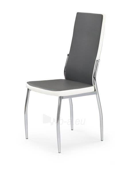 Dining chair K210 grey / white paveikslėlis 1 iš 2