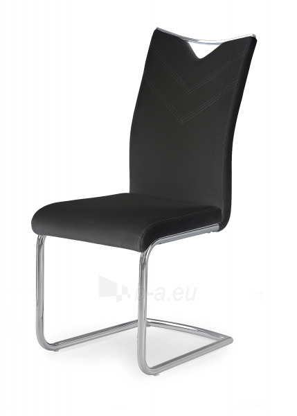 Valgomojo kėdė K224 juoda paveikslėlis 1 iš 7