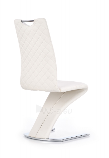 Valgomojo kėdė K291 balta paveikslėlis 7 iš 8