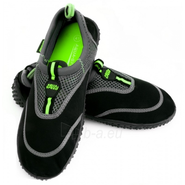 Vandens batai AQUA SPEED SHOE MODEL 5A juoda/pilka/žalia paveikslėlis 1 iš 4
