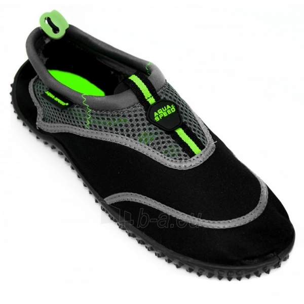 Vandens batai AQUA SPEED SHOE MODEL 5A juoda/pilka/žalia paveikslėlis 4 iš 4