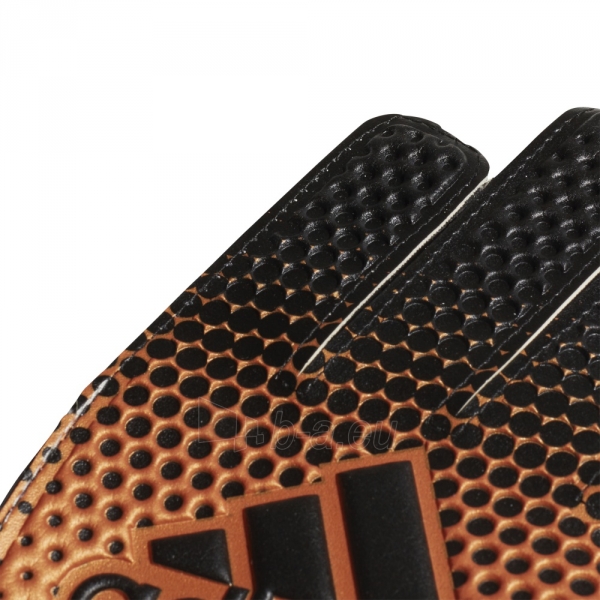 Vartininko pirštinės adidas X LITE CF0086 juodos-oranžinės paveikslėlis 3 iš 4