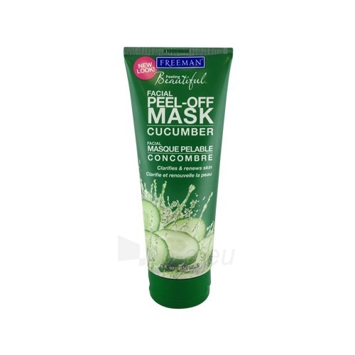 Veido kaukė Freeman Peeling Cucumber Mask (Peel-Off Facial Mask Cucumber) 15 ml paveikslėlis 1 iš 2