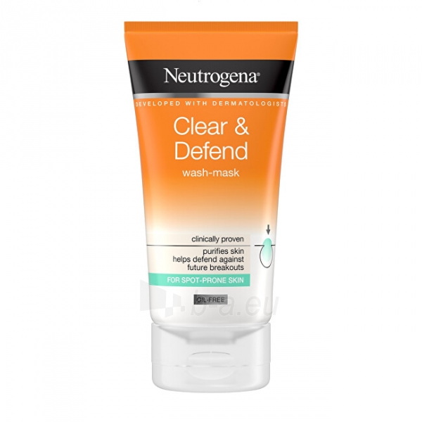 Veido mask Neutrogena 2in1 Visibly Clear Spot Proofing (2in1 Wash Mask) 150 ml paveikslėlis 1 iš 1