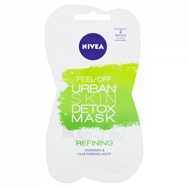 Veido mask Nivea Urban Skin (Face Peel-Off Mask) - 2 x 5 ml paveikslėlis 1 iš 1