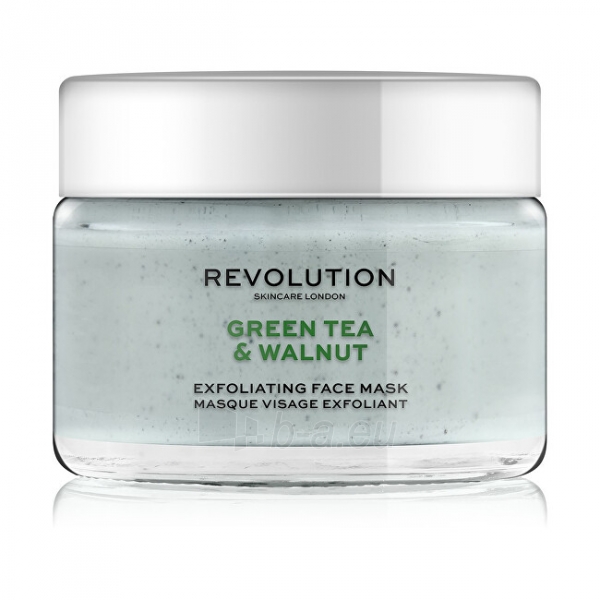 Veido mask Revolution Skincare Green Tea & Walnut (Exfoliating Face Mask) 50 ml paveikslėlis 1 iš 2