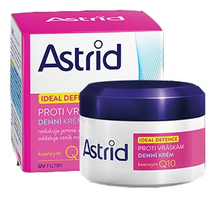Veido kremas Astrid Daily anti-wrinkle cream with UV filters Ideal Defence 50 ml paveikslėlis 1 iš 1