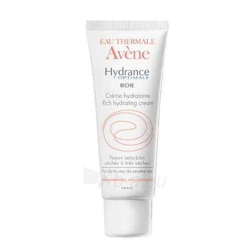 Veido kremas Avène Day Hydrating Cream for Dry Sensitive Skin SPF 20 Hydrance Optimale (Rich hydrating Cream) 40 ml paveikslėlis 1 iš 1