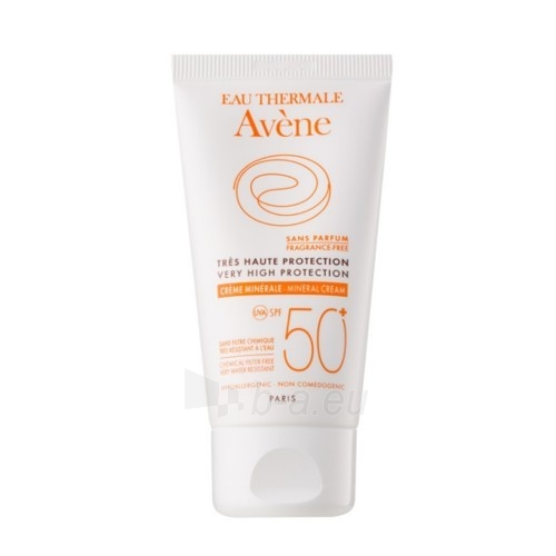 Veido kremas Avène Mineral Face Protection Cream 50+ (Very High Protection) 50 ml paveikslėlis 1 iš 1