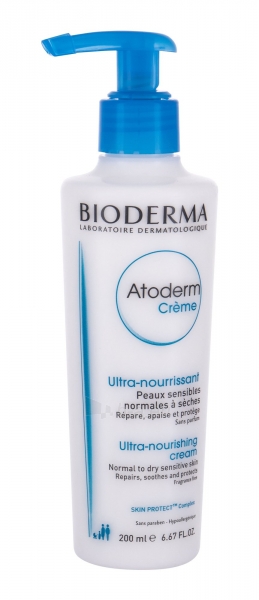 Veido kremas Bioderma Atoderm Ultra-Nourishing Cream Cosmetic 200ml paveikslėlis 1 iš 1