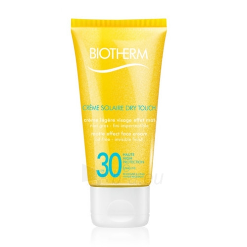 Veido kremas Biotherm Moisturizing SPF 30 Créme Solaire Dry Touch (Matte Effect Face Cream) 50 ml paveikslėlis 1 iš 1