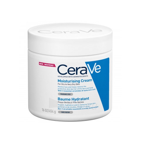 Veido kremas CeraVe Hydration Cream for Dry to Very Dry Skin (Moisturising Cream) 177 ml paveikslėlis 2 iš 3