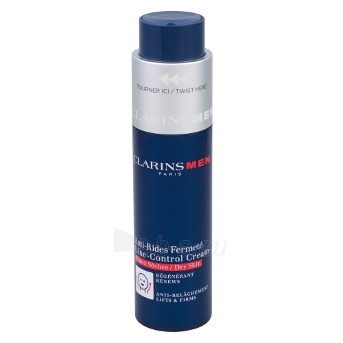 Veido kremas Clarins Men Line Control Cream Dry Skin Cosmetic 50ml paveikslėlis 1 iš 1