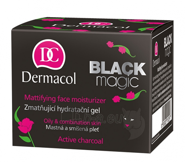 Veido kremas Dermacol Mattifying hydrating gel Black Magic (Mattifying Face Moisturizer) 50 ml paveikslėlis 3 iš 3