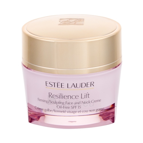Veido kremas Esteé Lauder Resilience Lift Oil-Free SPF15 Face Neck Cream Cosmetic 50ml paveikslėlis 1 iš 1
