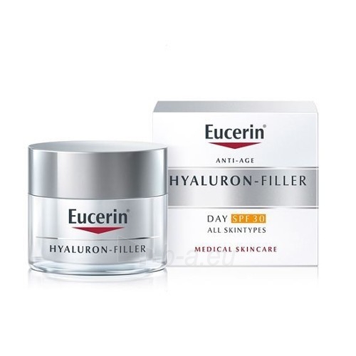 Veido cream Eucerin Wrinkle Day Cream Hyaluron Filler SPF 30 50 ml paveikslėlis 1 iš 1