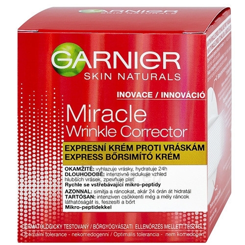 Veido kremas Garnier Express Wrinkle Cream (Miracle Wrinkle Corrector) 50 ml paveikslėlis 2 iš 2