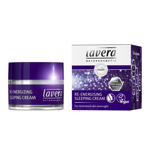 Veido kremas Lavera (Re-Energizing Sleeping Cream) 50 ml paveikslėlis 1 iš 1